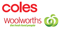 coles and woolworth